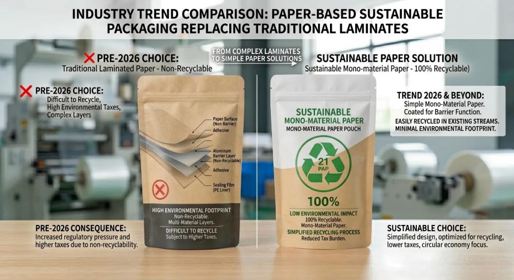 전문 브랜딩에서 무광택 마감재의 등장​