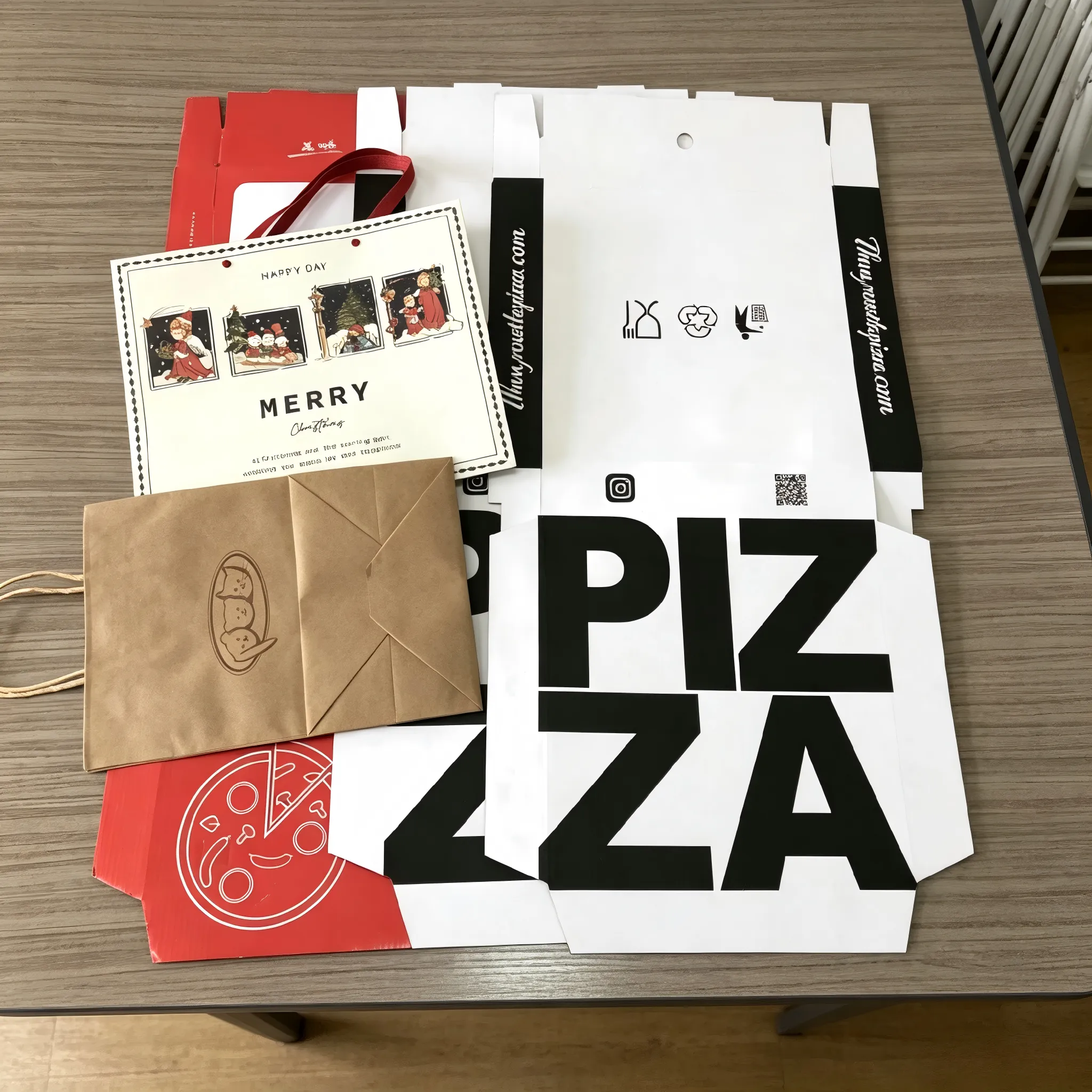 Zemeijia, 캐나다에 피자 포장 샘플 배달