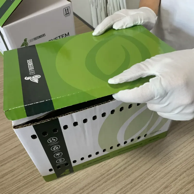 ZMJ Packaging은 브라질 생명공학 프로젝트를 위한 맞춤형 통기성 골판지 상자를 제공합니다.